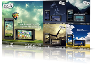 [Themes] Nature Series – 5 супер тем от IND190 для Symbian^3 (360*640)
