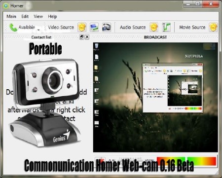 Commonunication Homer Web-cam 0.16 Beta portable