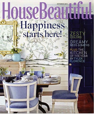 House Beautiful Magazine October 2011