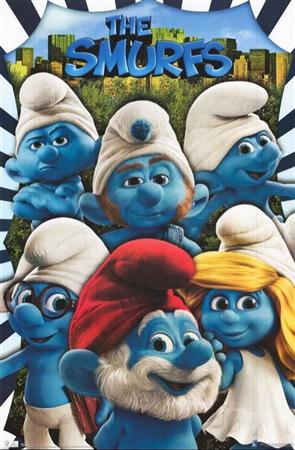 Смурфики / The Smurfs (2011 / DVDRip)