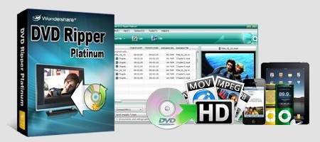 Wondershare DVD Ripper Platinum 4.6.1 Portable