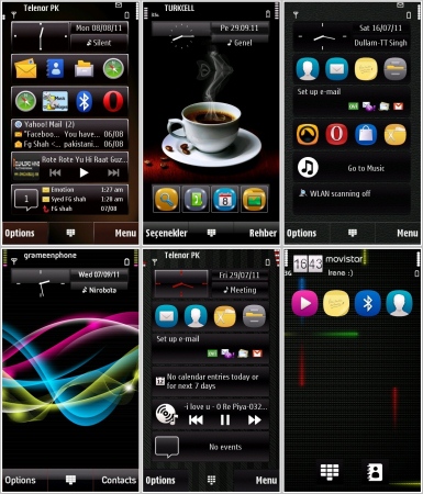 New Themes for Symbian 9.4 8
