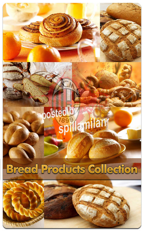 Bread Products Collection - Stock Photo