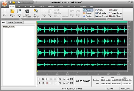 AVS Audio Editor 7.3.1.493 Portable