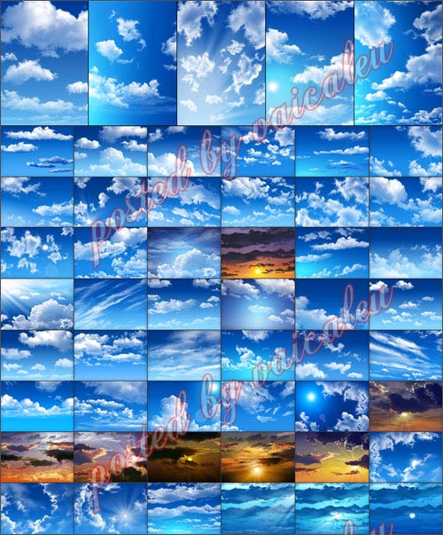 Sky & clouds backgrounds