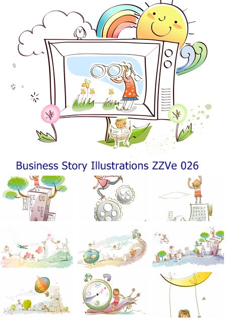 Business Story Illustrations ZZVe 026