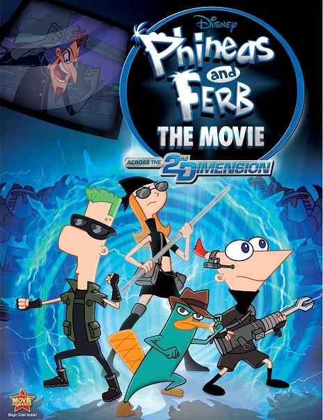   :    / Phineas and Ferb the Movie: Across the 2nd Dimension (   / Jon Colton Barry) [2011, M, , , DVDRip] original eng + rus sub