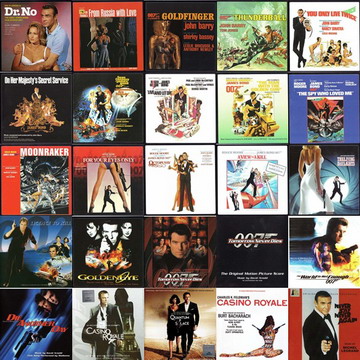 VA - James Bond 007: Soundtrack Collection (1962-2011) - (25CD Set)