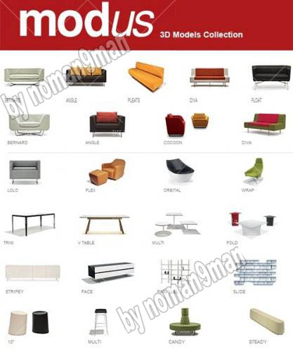 Collection 3D Models - MODUS 