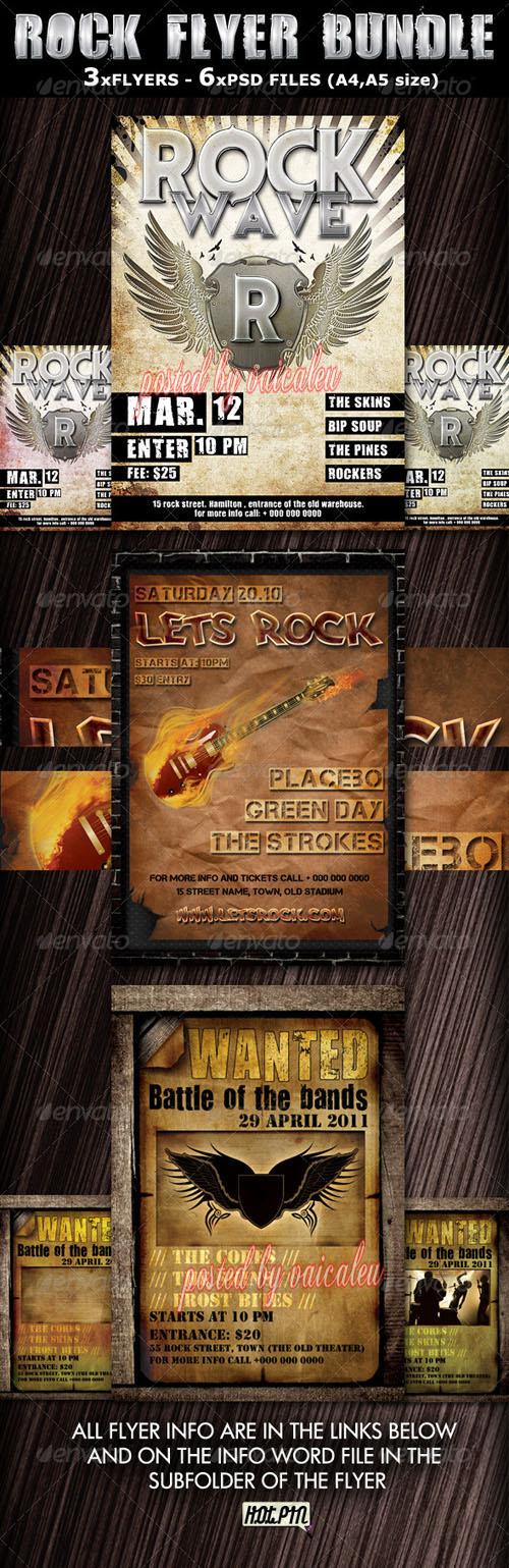GraphicRiver - Rock Party/Concert Flyer Template | 124.90 MB