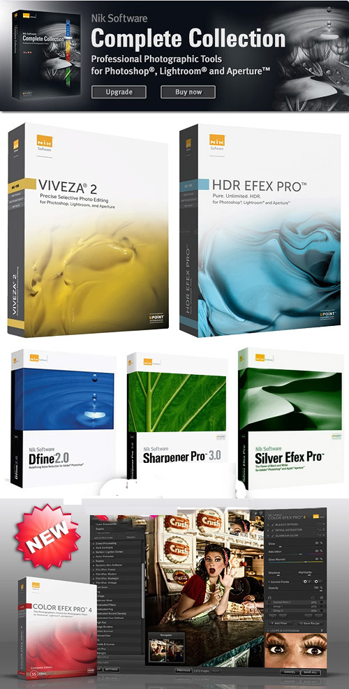 Nik Software Photoshop Plugins Suite Complete Collection (Win Mac)