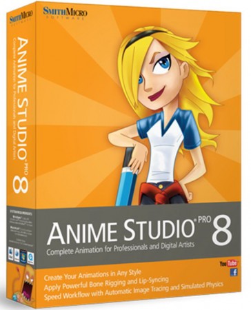 Smith Micro Anime Studio Pro v.8.0.1 Build 2109 Portable