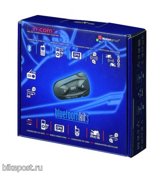 Новый коммуникатор Nolan N-Com Bluetooth Kit3
