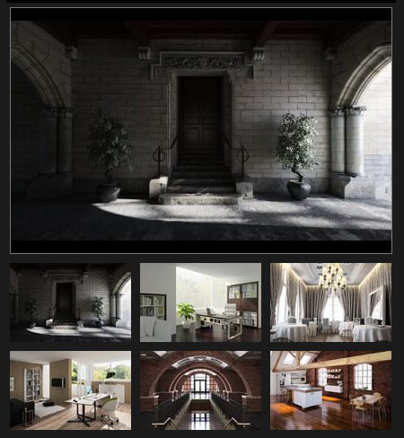 3D Models of Archinteriors collection