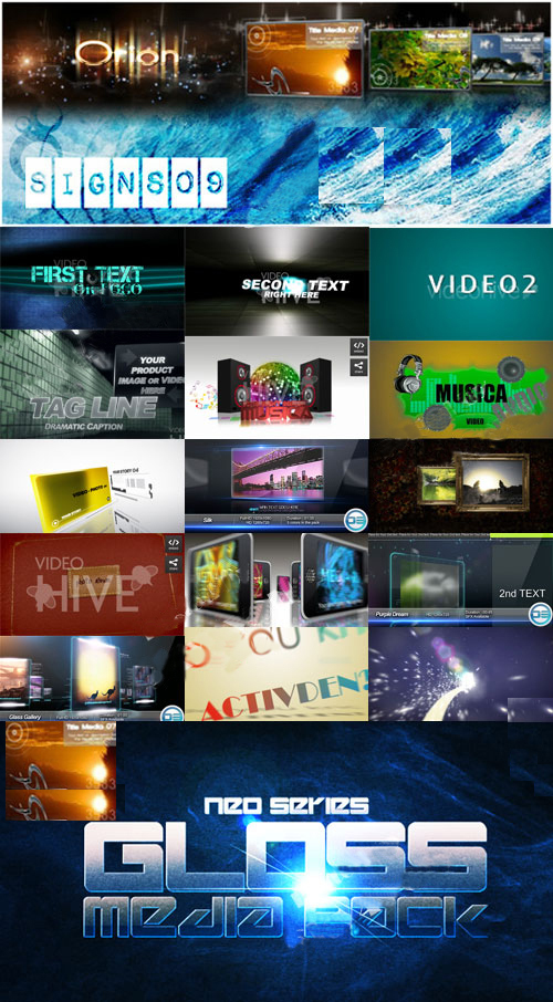 [Template]20 Template After Effect Project Videohive Vol 02