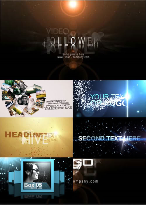 After Effects Projects Mega Pack 3