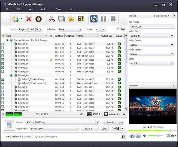 Xilisoft DVD Ripper Ultimate v7.0.0 Build 1121 Portable