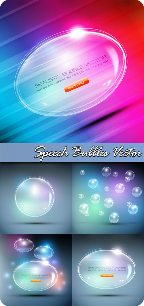 Speech Bubbles Vector