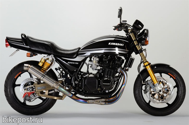 Тюнингованный мотоцикл Kawasaki Zephyr 750 Sanctuary