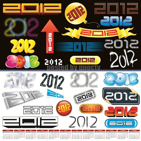 Creative Design Vector Fonts 2012
