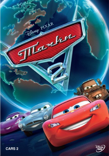 Постер Тачки 2 / Cars 2 (Джон Лассетер, Брэд Льюис) [2011, мультфильм, комедия, приключения, семейный, DVDRip] DUB