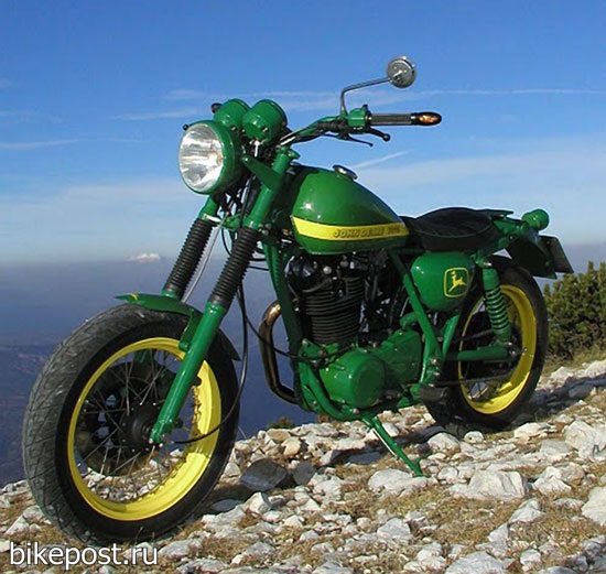 Мотоциклы в цветах John Deere (Джон Дир)