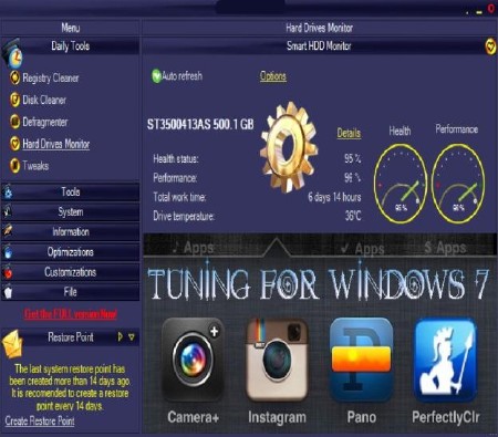 Tuning For Windows 7