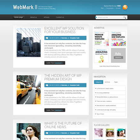DreamTemplate webmark-html 7270