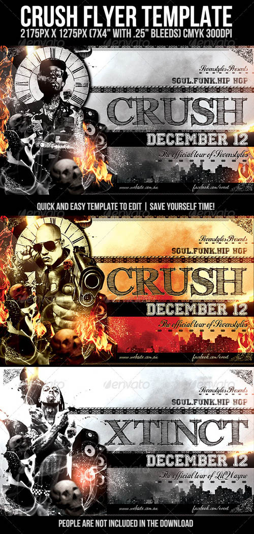 GraphicRiver - Crush Flyer Template