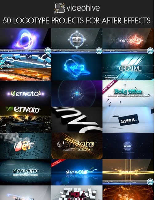 Videohive & Revostock Logotype Projects for After Effects