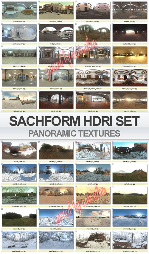3d - Sachform Architecture and Nature Panoramic HDRI