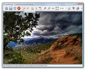 SignMyImage 3.9 for Adobe Photoshop