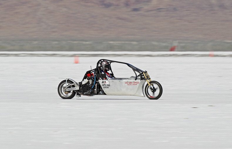 BUB Speed 2011 - рекорды скорости на озере Бонневиль