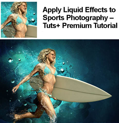 PSD Tuts+ Apply Liquid Effects to Sports Photography � Premium Tutorial
