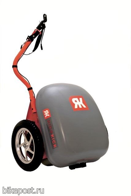 Электро велоцикл с трейлером Ridekick