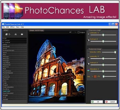 PhotoChances Lab 4.5 for Adobe Photoshop
