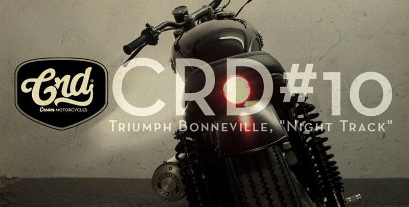 Мотоцикл Triumph Bonneville Night Track от Cafe Racer Dreams