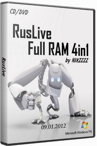RusLiveFull RAM 4in1 by NIKZZZZ CD / DVD (09.01.2012)