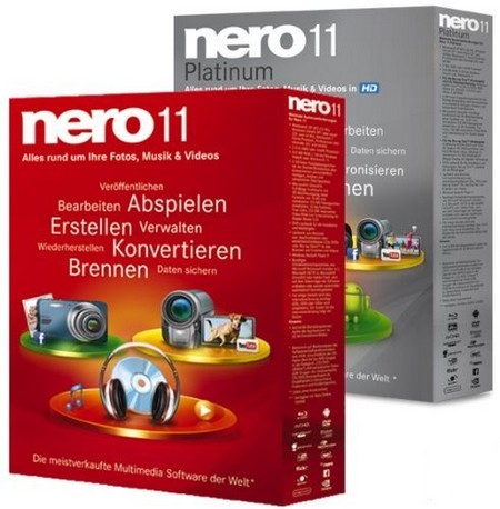 Nero Multimedia Suite 11.0.10700 + Suite Platinum 11.0.15500 Multilingual