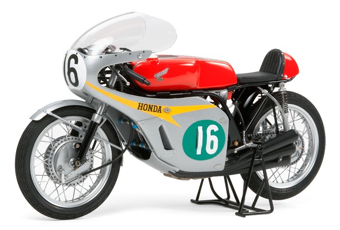 Моделька мотоцикла Tamiya Honda RC166 GP