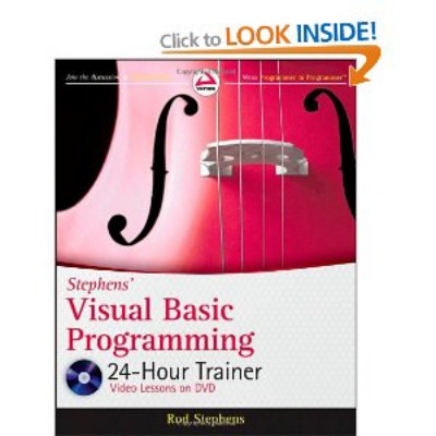 WIley - Stephens Visual Basic Programming 24-Hour Trainer DVD (New links)