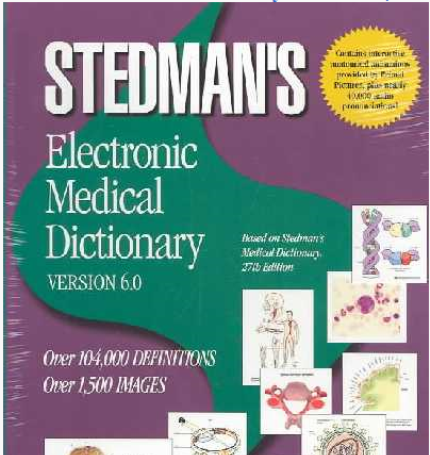 Stedman's Medical Dictionary V 6