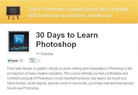 tutsplus - 30 Days to Learn Photoshop