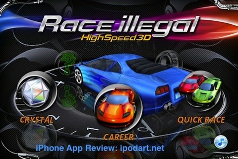 Race illegal: High Speed 3D v1.1 [.ipa/iPhone/iPod Touch/iPad] [Chillingo Ltd]