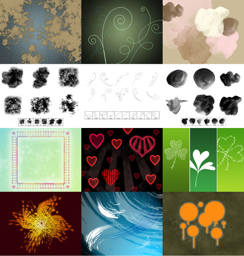 New Collection Brushes 2012 for Photoshop pack 20