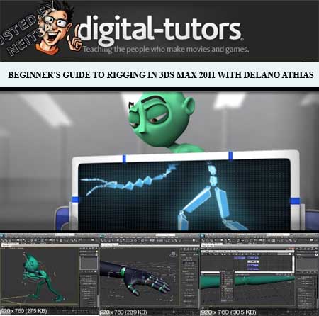 Digital-Tutors - Beginner039;s Guide to Rigging in 3ds Max 2011