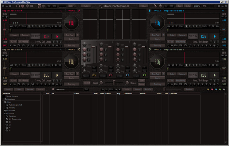 DJ Mixer Professional 3.04