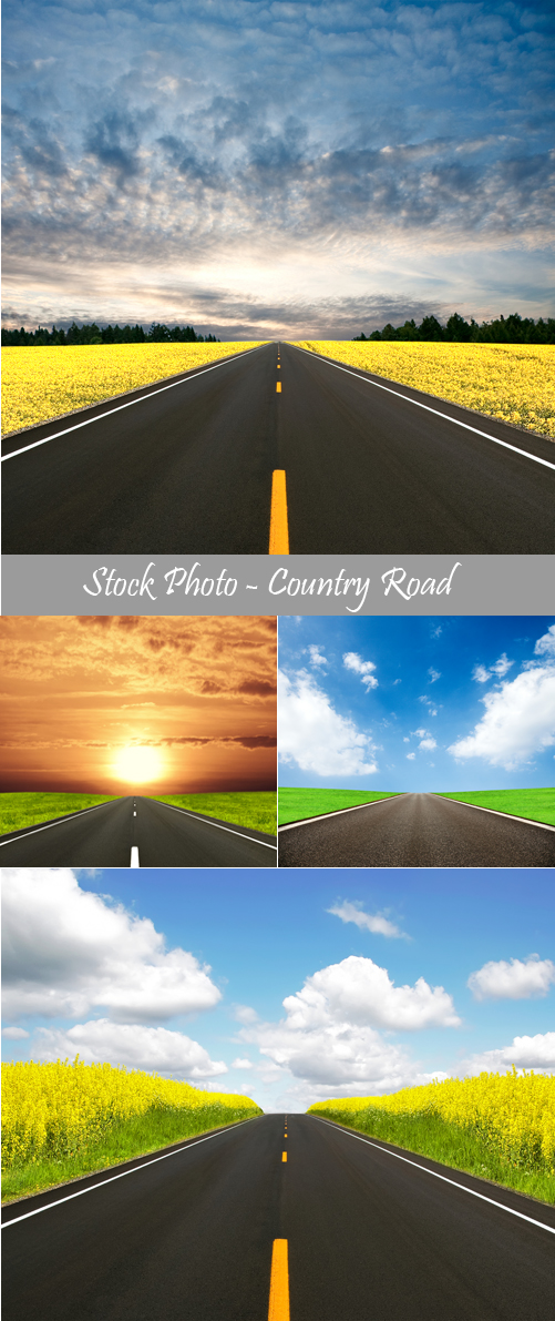 Stockphoto Country Road