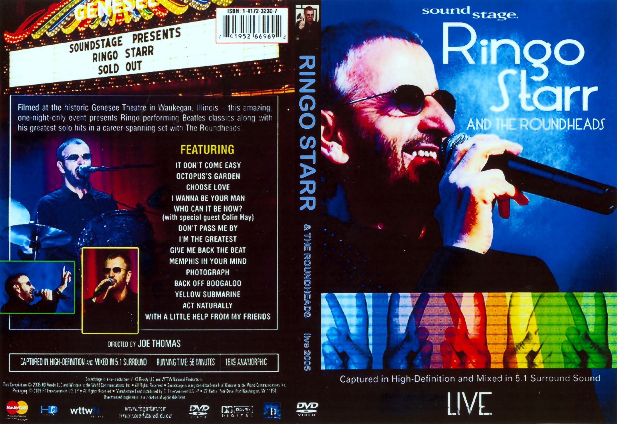 Ringo Starr and the Roundheads Live Soundstage [2009, Rock, DVD5