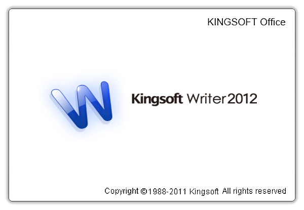 Kingsoft Writer Professional 2012 8.1.0.3019